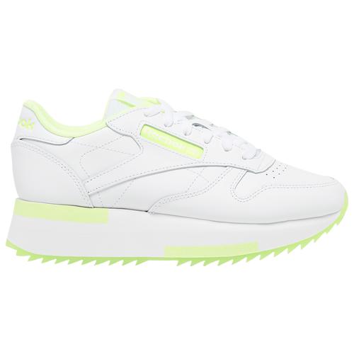 リーボック スニーカー ランニングシューズ レディース シューズ クラシック レザー ダブル GX3026 ホワイト Reebok Women 039 s Shoes Classic Leather Double White Yellow