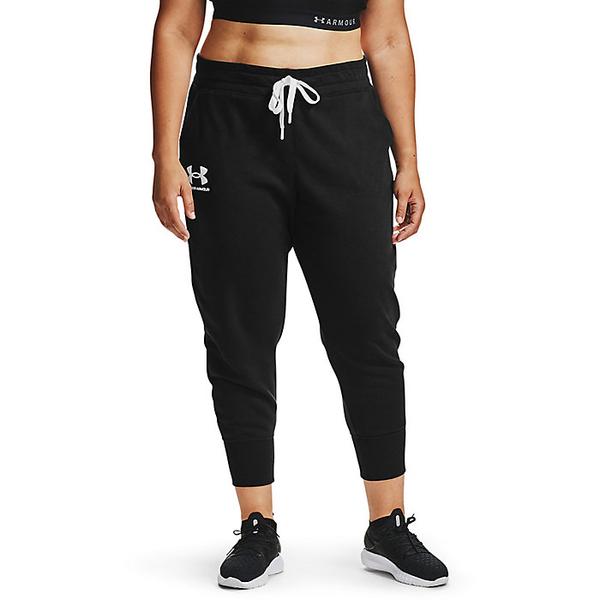 (取寄)アンダーアーマーウィメンズライバルフリースインクルーシブジョガーUnderArmourWomen'sRivalFleeceInclusiveJoggerBlack/White/White
