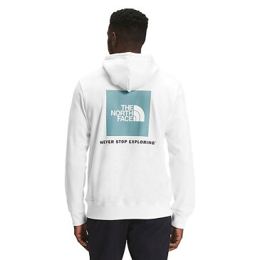 (取寄)ノースフェイス メンズ ボックス Nse プルオーバー フーディ The North Face Men's Box NSE Pullover Hoodie TNF White / Goblin Blue