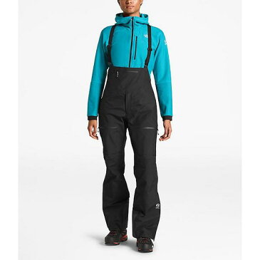 (取寄)ノースフェイス ウィメンズ サミット L5 ゴアテックス プロ フルジップ ビブ The North Face Women's Summit L5 GTX Pro Full Zip Bib TNF Black