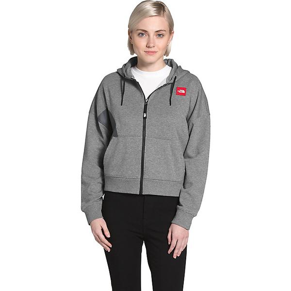 (取寄)ノースフェイス ウィメンズ ガーリー フルジップ フーディ The North Face Women's Geary Full Zip Hoodie TNF Medium Grey Heather