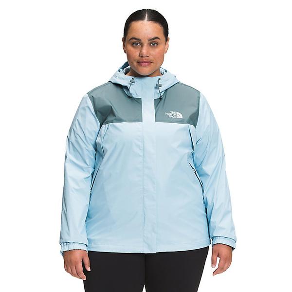 (取寄)ノースフェイス ウィメンズ プラス アントラ ジャケット The North Face Women's Plus Antora Jacket Goblin Blue / Beta Blue