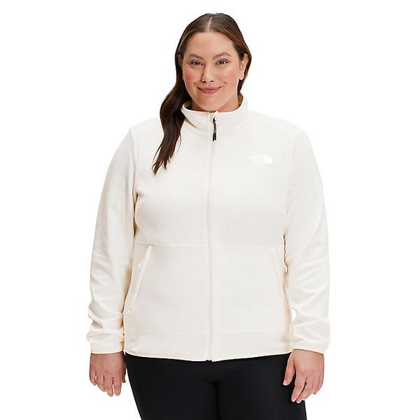 (取寄)ノースフェイス ウィメンズ プラス キャニオンランズ フルジップ ジャケット The North Face Women's Plus Canyonlands Full Zip Jacket Gardenia White Heather