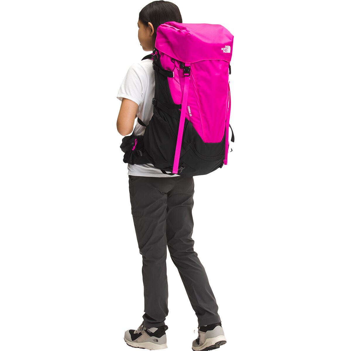 (取寄)ノースフェイス テラ 55L バックパック - キッズ The North Face Terra 55L Backpack - Kids' Linaria Pink/TNF Black