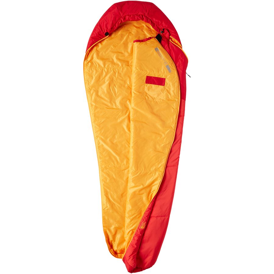 (取寄)ノースフェイス ワサッチ プロ 55 スリーピング バッグ 55F シンセティック The North Face Wasatch Pro 55 Sleeping Bag: 55F Synthetic TNF Red/Horizon Red