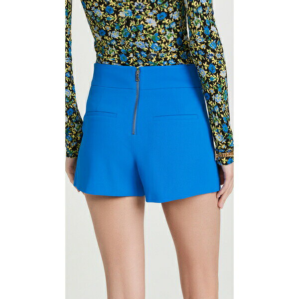 (取寄)アリス アンド オリビア レディース ドナルド ピンタック ショーツ alice + olivia Women's Donald Pintuck Shorts PalaceBlue