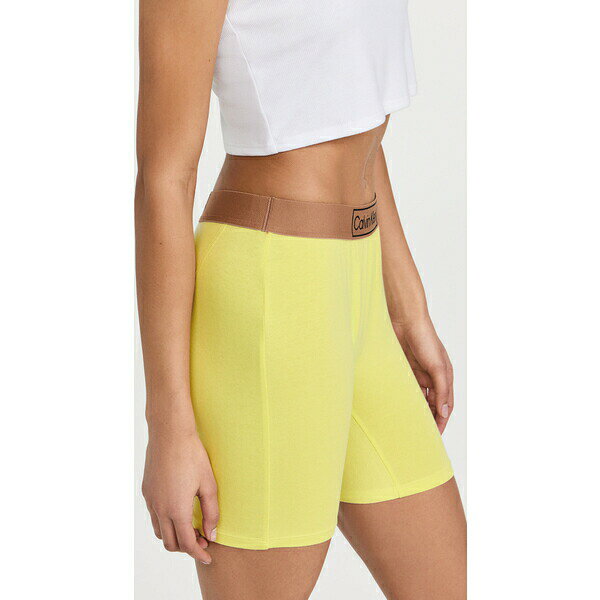 (取寄)カルバンクライン アンダーウェア レディース スリープ ショーツ Calvin Klein Underwear Women's Sleep Shorts CyberGreen340