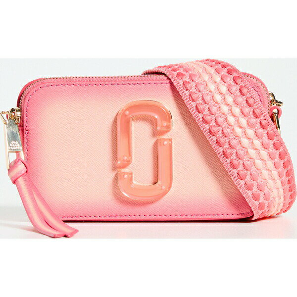 (取寄)マークジェイコブス スナップショット フルオロ エッジ カメラ バッグ Marc Jacobs Snapshot Fluoro Edge Camera Bag FluoroPeachMulti