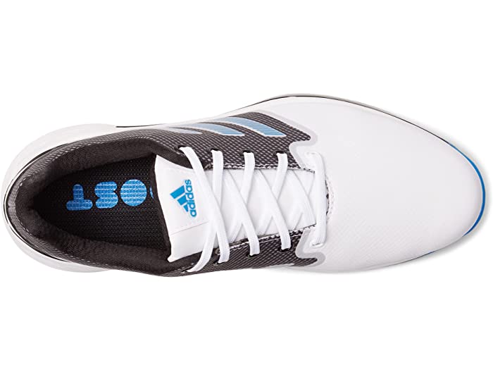 アディダス ゴルフシューズ メンズ ZG21 スパイク鋲 白 ソフトスパイク ゴルフ スポーツ ブランド ローカット ギフト adidas Golf Mens ZG21 Footwear White/Blue Rush/Core Black