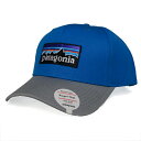 パタゴニア キャップ P6 ロゴ ロガー ザット ハット Patagonia P-6 Logo Roger That Hat Grecian Blue ブルー 青