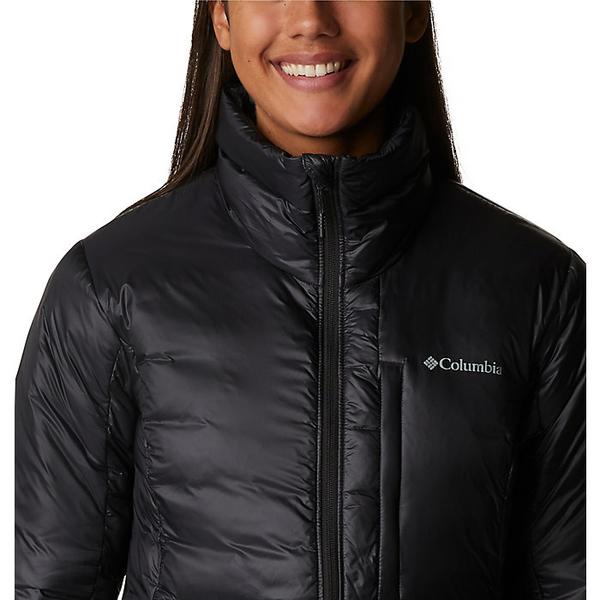 (取寄)コロンビア ウィメンズ インフィニティ サミット ダブル ウォール ダウンジャケット Columbia Women's Infinity Summit Double Wall Down Jacket Black