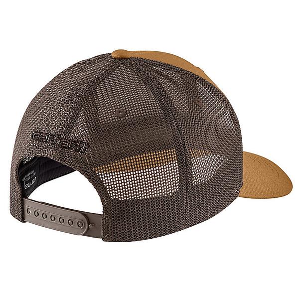 (取寄)カーハート メンズ ラギット フレックス ツイル メッシュバック ロゴ パッチ キャップ Carhartt Men's Rugged Flex Twill Mesh-Back Logo Patch Cap Carhartt Brown