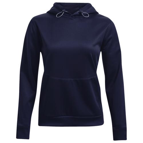 (取寄)アンダーアーマーレディースチームチームストームフリースフーディUNDERARMOURWomen'sTeamTeamStormFleeceHoodieMidnightNavyWhite