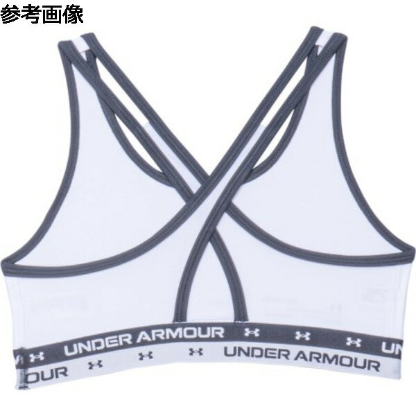 (取寄)アンダーアーマー ビック ガールズ アンダーアーマー クロスバック ソリッド スポーツ ブラ ビッグ Under Armour big girls Under Armour Crossback Solid Sports Bra (For Big Girls) White