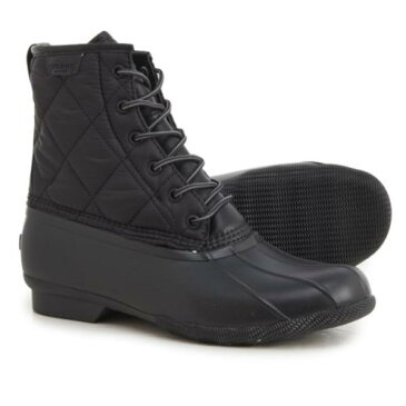 (取寄)スペリー メンズ ダック ブーツ Sperry men Sperry Saltwater Duck Boots (For Men) Black