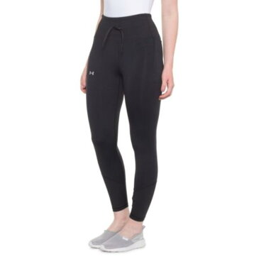 (取寄)アンダーアーマー ウィメンズ アンダーアーマー メリディアン アンクル レギンス Under Armour women Under Armour Meridian Ankle Leggings (For Women) Black/Metallic Silver