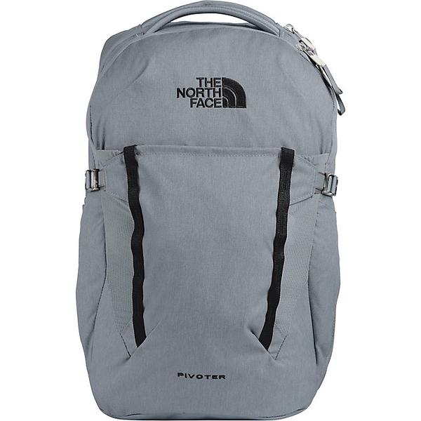 (取寄)ノースフェイス ピボター バックパック The North Face Pivoter Backpack Mid Grey Dark Heather / TNF Black