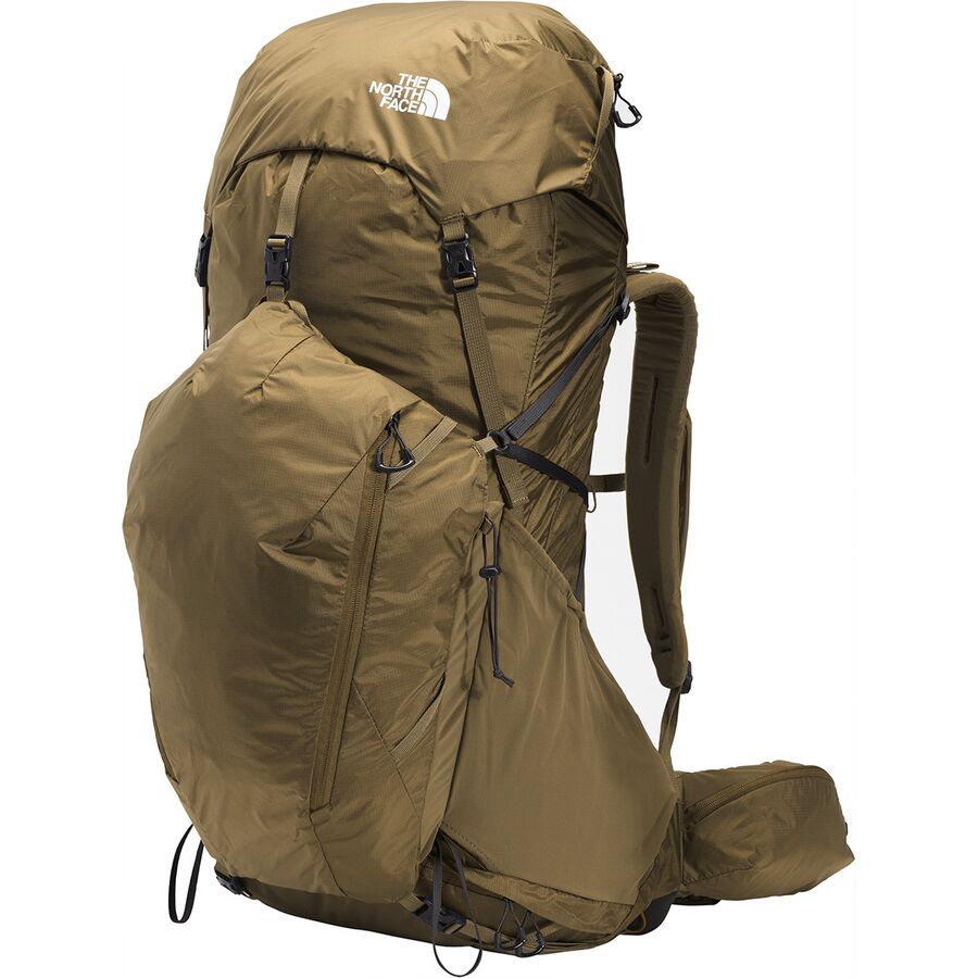 (取寄)ノースフェイス バンシー 50L バックパック - ハイク アンド キャンプ The North Face Banchee 50L Backpack - Hike & Camp Military Olive/TNF Black