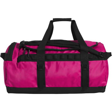 (取寄)ノースフェイス メンズ ベース キャンプ M 71L ダッフル バッグ - アクセサリー The North Face Men's Base Camp M 71L Duffel Bag - Accessories Fuschia Pink/TNF Black