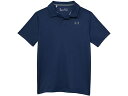 アンダーアーマー キッズ ポロシャツ パフォーマンス ビッグ キッズ 男の子 半袖 Tシャツ 4WAYストレッチ ジュニア 通学 運動トレーニング ショートスリ...