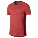 (取寄)Nike ナイキ メンズ ドライフィット クール ブリーズ ミラー Tシャツ Nike Men's Dri-FIT Cool Breathe Miler T-Shirt Tart Heather Track Red