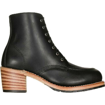 (取寄)レッドウィング レディース ヘリテイジ クララ ブーツ Red Wing Women Heritage Clara Boot Black Boundary Leather