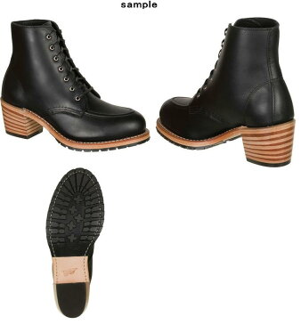 (取寄)レッドウィング レディース ヘリテイジ クララ ブーツ Red Wing Women Heritage Clara Boot Black Boundary Leather