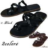 饯饷  쥶 ֥å ֥饦 LaLa Clasico Men's Leather Sandal ܳס ̵