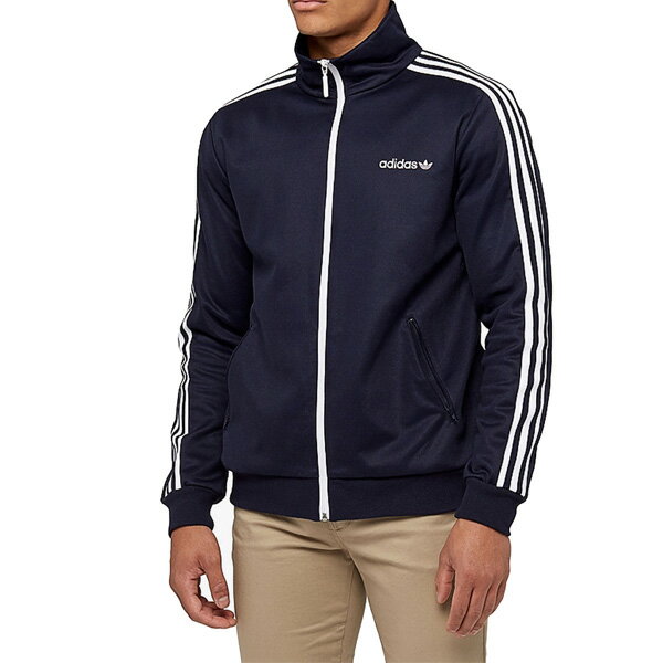 アディダス オリジナルス メンズ トラックジャケット ベッケンバウアー ジャージ ブルー BR2290 adidas ORIGINALS Men's Beckenbauer Track Jacket Legend Ink あす楽対応 【コンビニ受取対応商品】