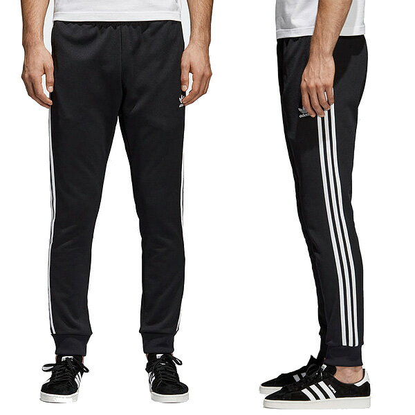 アディダス トラックパンツ オリジナルス ジャージ メンズ スーパースター 黒 ブラック adidas originals Men 039 s Superstar Track Pants Black 送料無料