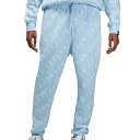 ジョーダン メンズ エッセンシャル オールオーバー プリント グラフィック フリース パンツ アイスブルー Men's Jordan Essential All Over Print Graphics Fleece Pants Ice Blue DV7646_485