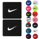 ナイキ リストバンド 2個セット スポーツ リストバンド 両手用 野球 テニス バスケ トレーニング ジム おしゃれ ロゴ Nike Swoosh Wristbands 全15色