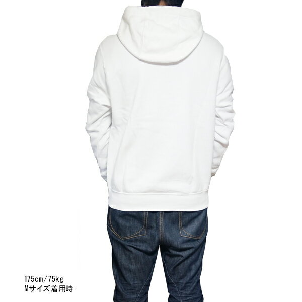 NIKE パーカー ナイキ メンズ 裏起毛 スウェットパーカー クラブ プルオーバー フーディ Nike Men's Club Pullover Hoodie White/Black