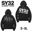 SY32 Y p[J[ vI[o[ t[fB[ XEFbg GXCT[eB[gD[XB[gC[Y SY32 by SWEET YEARS TNS1740 BIG LOGO HOODIE S  uh X|[c St ZbgAbv 