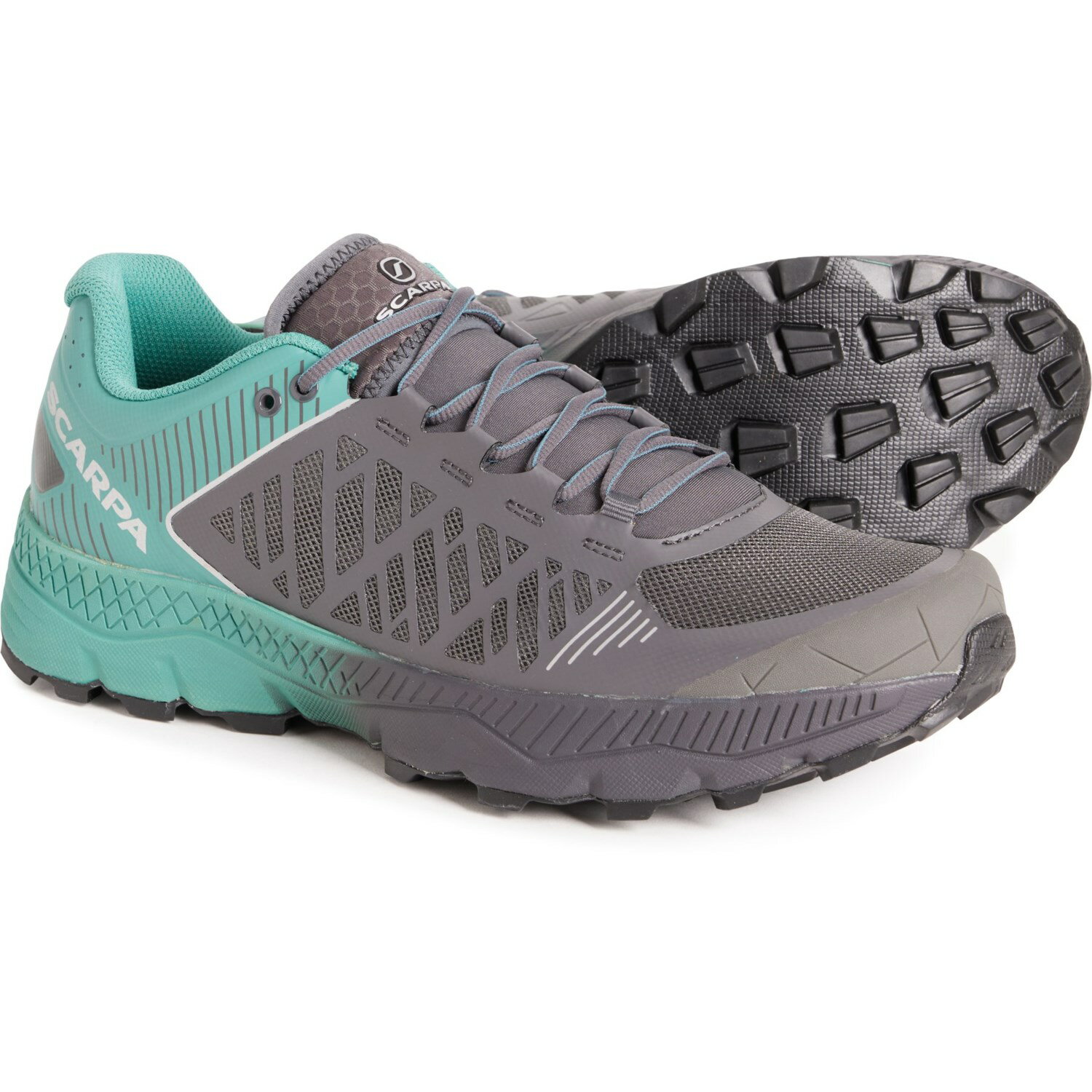 (取寄) スカルパ メンズ スピン ウルトラ ランニング シューズ Scarpa men Spin Ultra Running Shoes (For Men) Iron/Deep Sea
