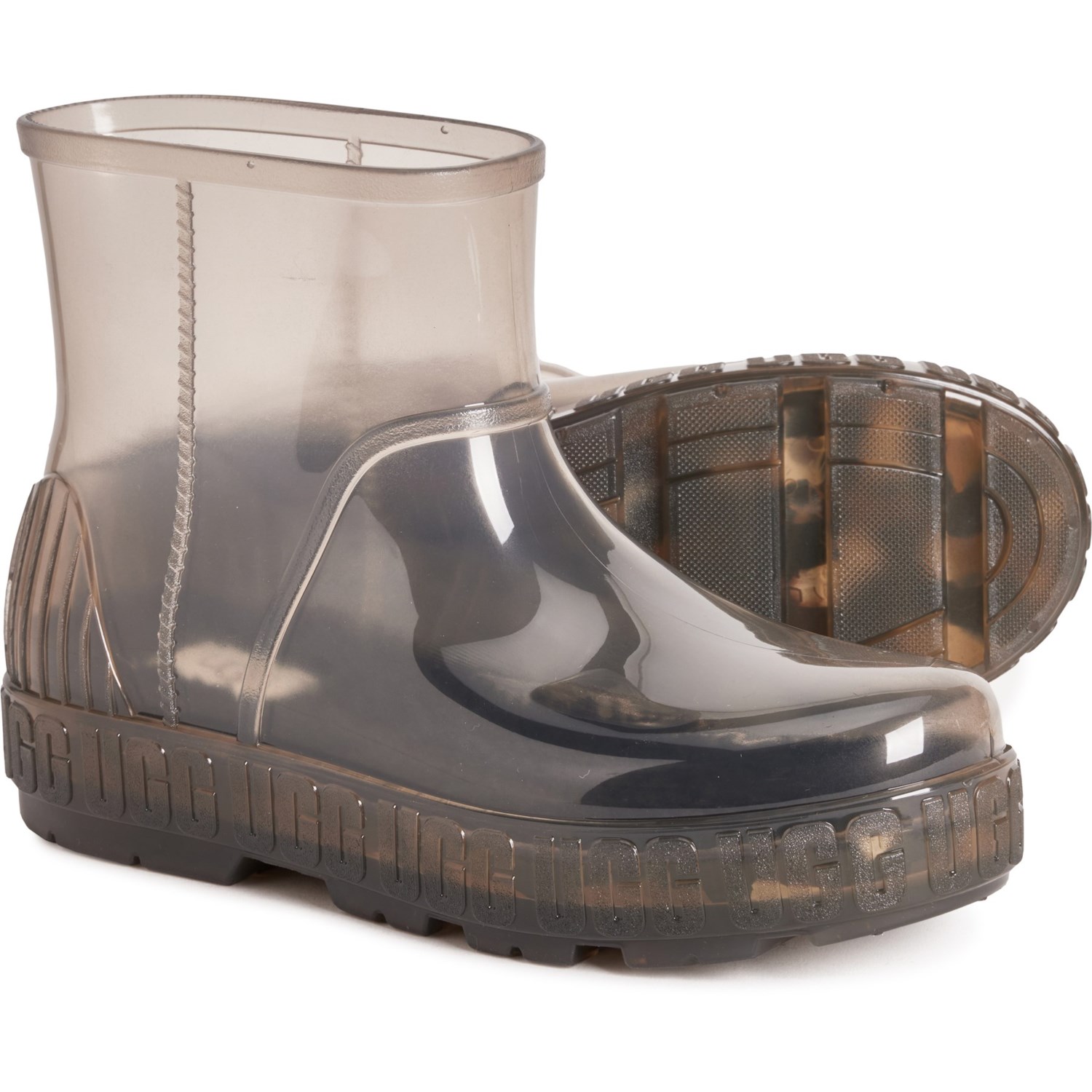 (取寄) アグオーストラリア レディース ドリズリータ クリア レイン ブーツ UGG Australia women UGG Australia Drizlita Clear Rain Boots (For Women) Black