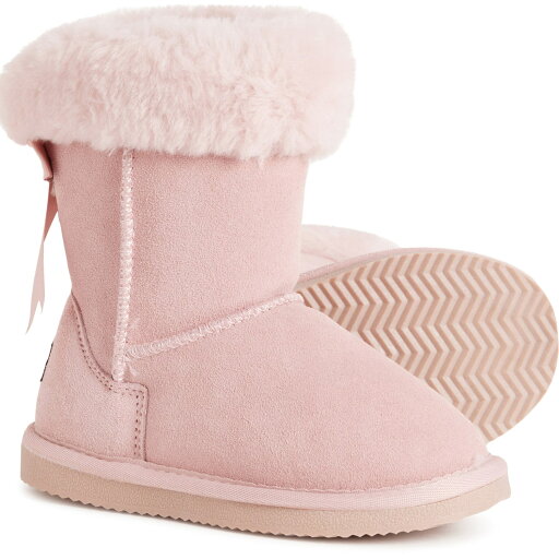 (取寄) ラモ リトル ガールズ オードリー シャーリング-ラインド ブーツ - スエード LAMO Little Girls Audrey Shearling-Lined Boots - Suede Light Pink (取寄) ラモ リトル ガールズ オードリー シャーリング-ラインド ブーツ - スエード LAMO Little Girls Audrey Shearling-Lined Boots - Suede Light Pink