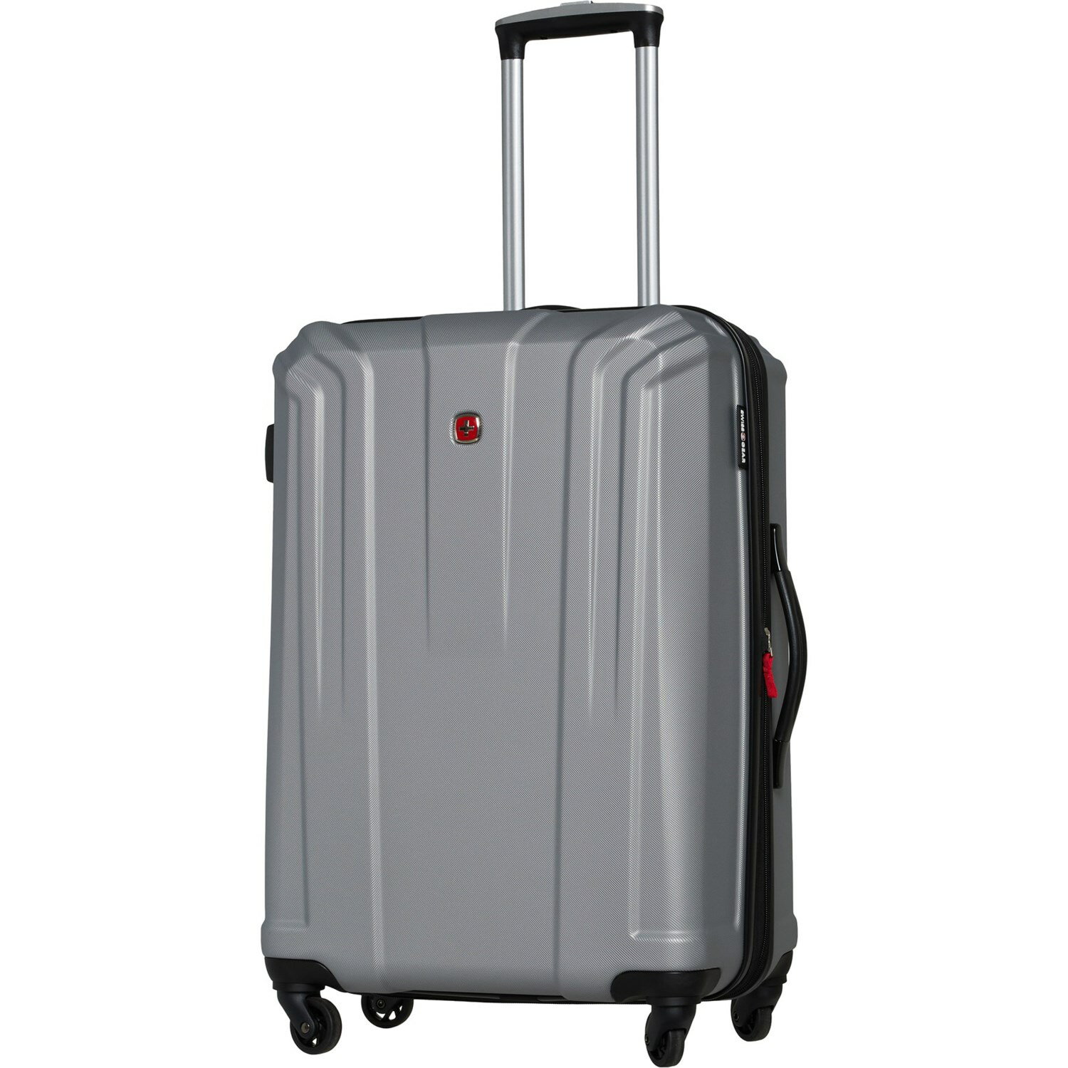 (取寄) スイスギア 24インチ スピナー スーツケース - ハードサイド, エクスパンダブル, シルバー Swiss Gear 24” 3750 Spinner Suitcase - Hardside, Expandable, Silver Silver