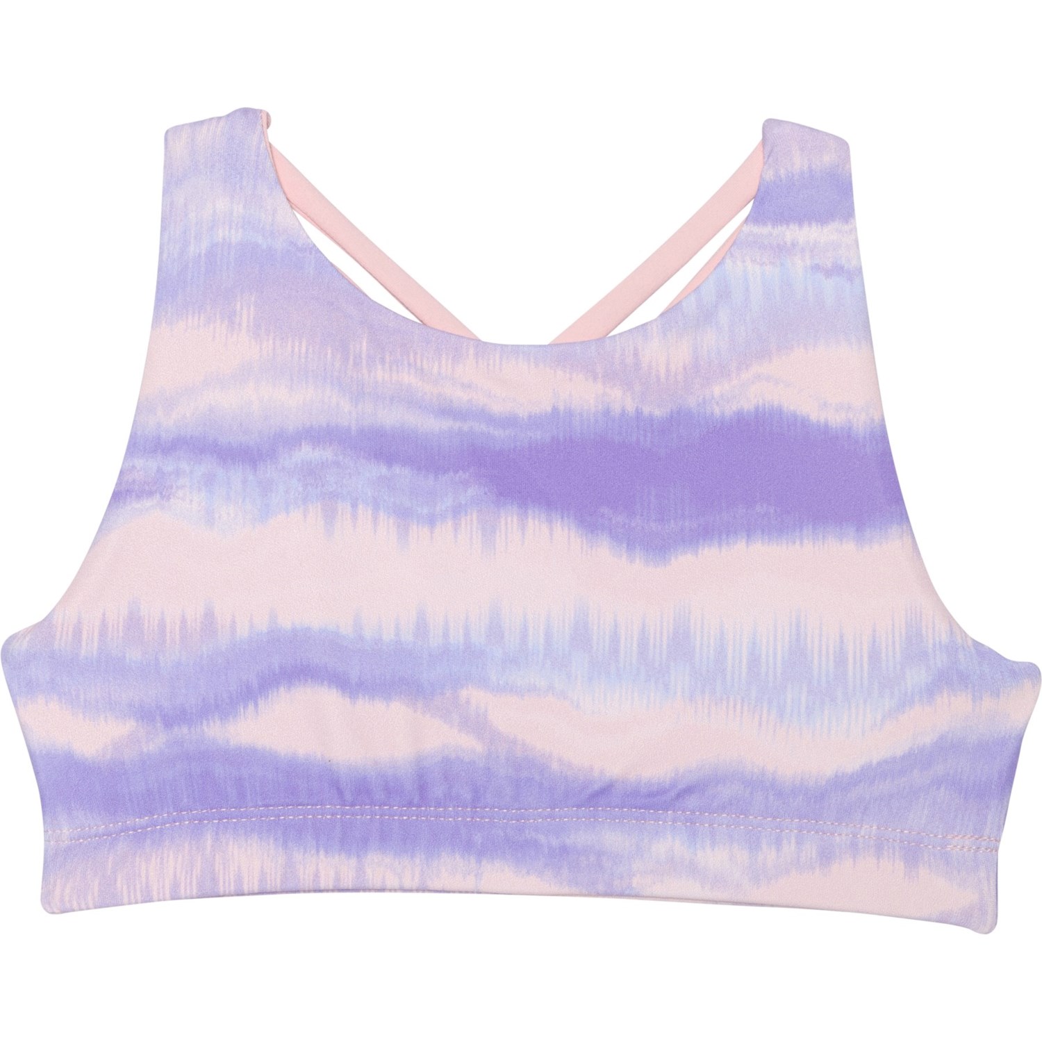 (取寄) エディーバウアー ビッグ ガールズ トレイル スポーツ ブラ - ミディアム インパクト Eddie Bauer Big Girls Trail Sports Bra - Medium Impact Blush