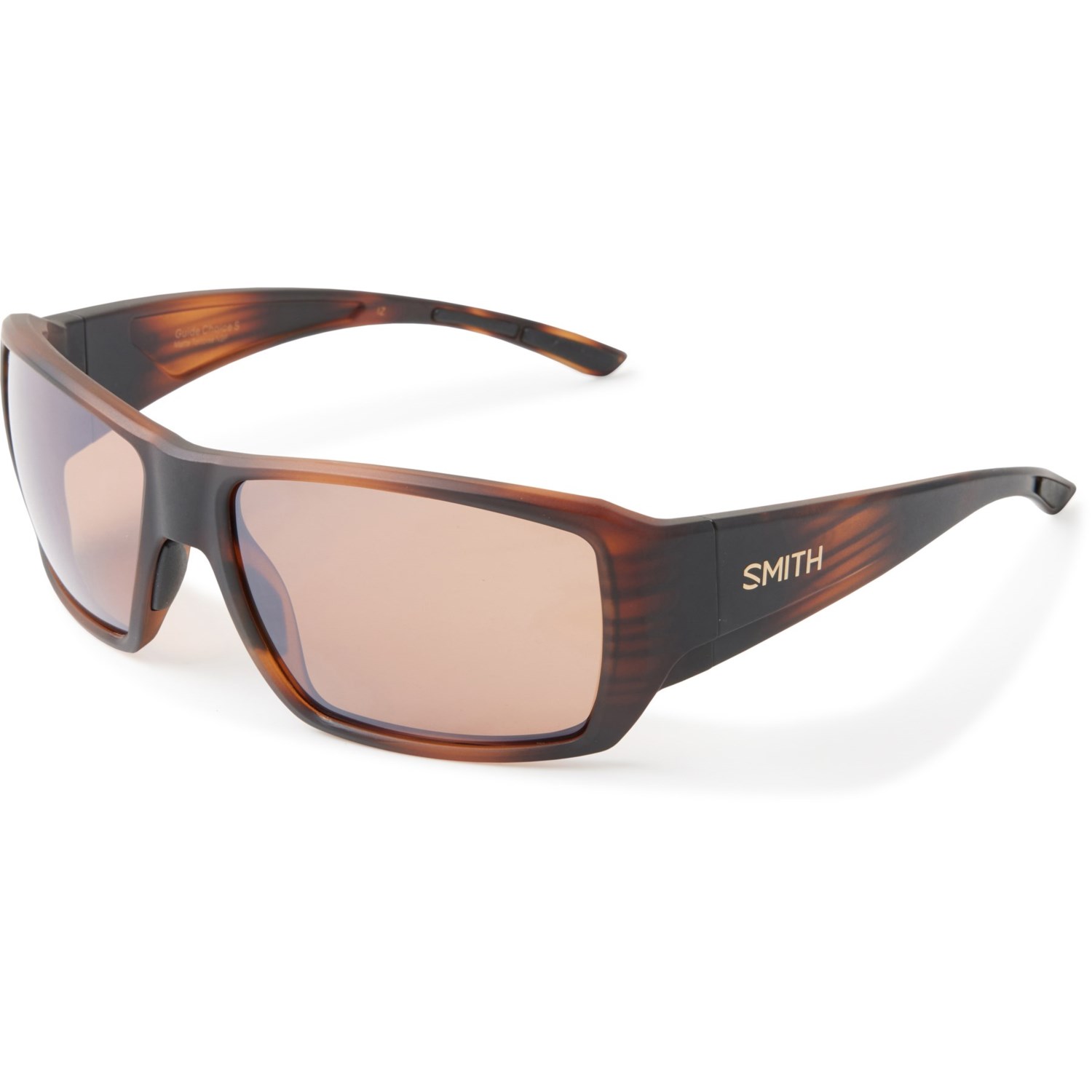(取寄) スミス ガイズ チョイス S サングラス - ポーラライズド レンジズ Smith Guide's Choice S Sunglasses - Polarized Lenses Matte Tortoise/Techlite Glass Polarchromic Copper
