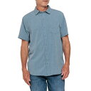 (取寄) ハーレー ウーブン スラブ シャツ - ショート スリーブ Hurley Woven Slub Shirt - Short Sleeve Hypnotic(4)