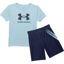 (取寄) アンダーアーマー トドラー ボーイズ テック フェード Tシャツ アンド ショーツ セット - ショート スリーブ Under Armour Todd...