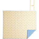 (取寄) シンシアローリー フライング ピクニック ブランケット - 60x70インチ , リバーシブル Cynthia Rowley Flying Bumblebees Picnic Blanket - 60x70” , Reversible Yellow(3)