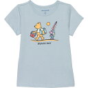 (取寄) ライフイズグッド トドラー ガールズ ビーチ デイ Tシャツ - ショート スリーブ Life is Good Life is Good Toddle...