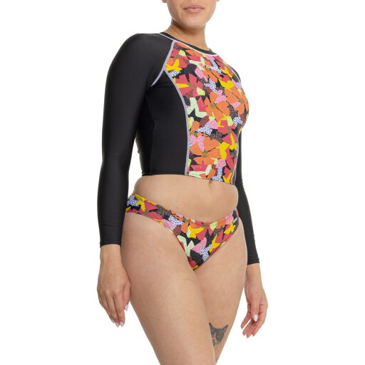 (取寄) サンシーカー ワイルド フローラル ラッシュ ガード アンド ビキニ ボトム セット - ロング スリーブ Sunseeker Wild Floral Rash Guard and Bikini Bottoms Set - Long Sleeve Red (取寄) サンシーカー ワイルド フローラル ラッシュ ガード アンド ビキニ ボトム セット - ロング スリーブ Sunseeker Wild Floral Rash Guard and Bikini Bottoms Set - Long Sleeve Red