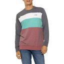 (取寄) リールライフ ベイフロント ブロック スウェットシャツ Reel Life Bayfront Blocked Sweatshirt Anthracite(4)