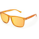 (取寄) ハーレー シン スクエア サングラス - ミラー レンジズ Hurley Thin Square Sunglasses - Polarized, Mirror Lenses Ginger(4)