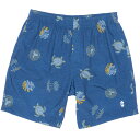 (取寄) フリーカントリー ビッグ ボーイズ サン フリー スイム ショーツ ウィズ ビルト-イン ライナー - Upf 50 Free Country Big Boys Sun Free Swim Shorts with Built-In Liner - UPF 50 Blue (Sunset Voyage)(4)