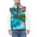 (取寄) グレイソン ペインテッド マウンテン ユーコン プリマロフト ベスト - ジップ ネック, インサレーテッド Greyson Painted Mountain Yukon PrimaLoft Vest - Zip Neck, Insulated Iona(4)