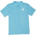(取寄) アディダス ビッグ ボーイズ メランジュ ポロ ゴルフ シャツ - ショート スリーブ adidas Big Boys Melange Polo Go...